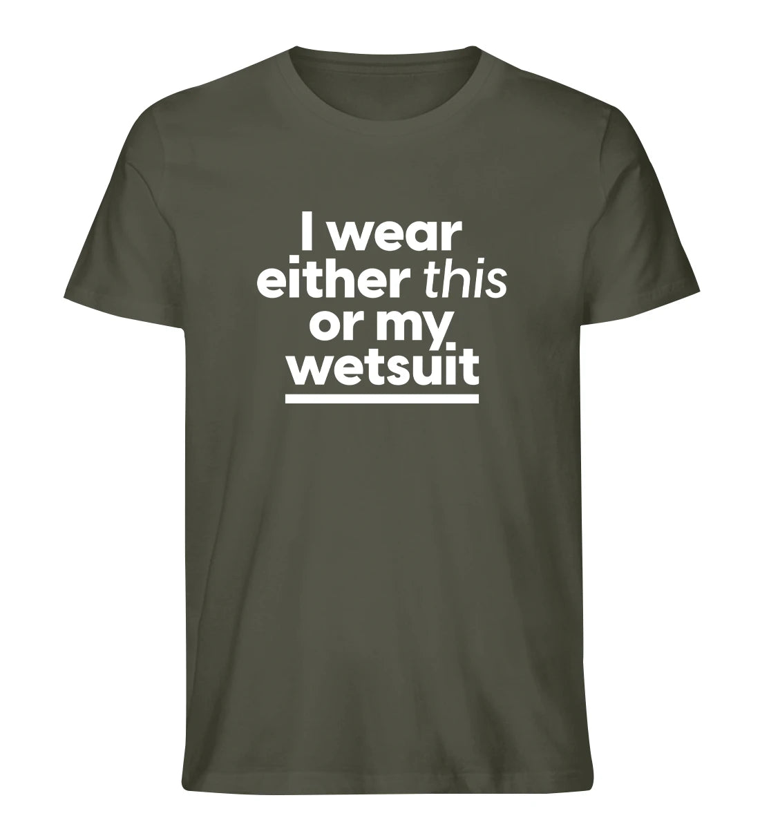 Wetsuit - 100 % Bio T-Shirt