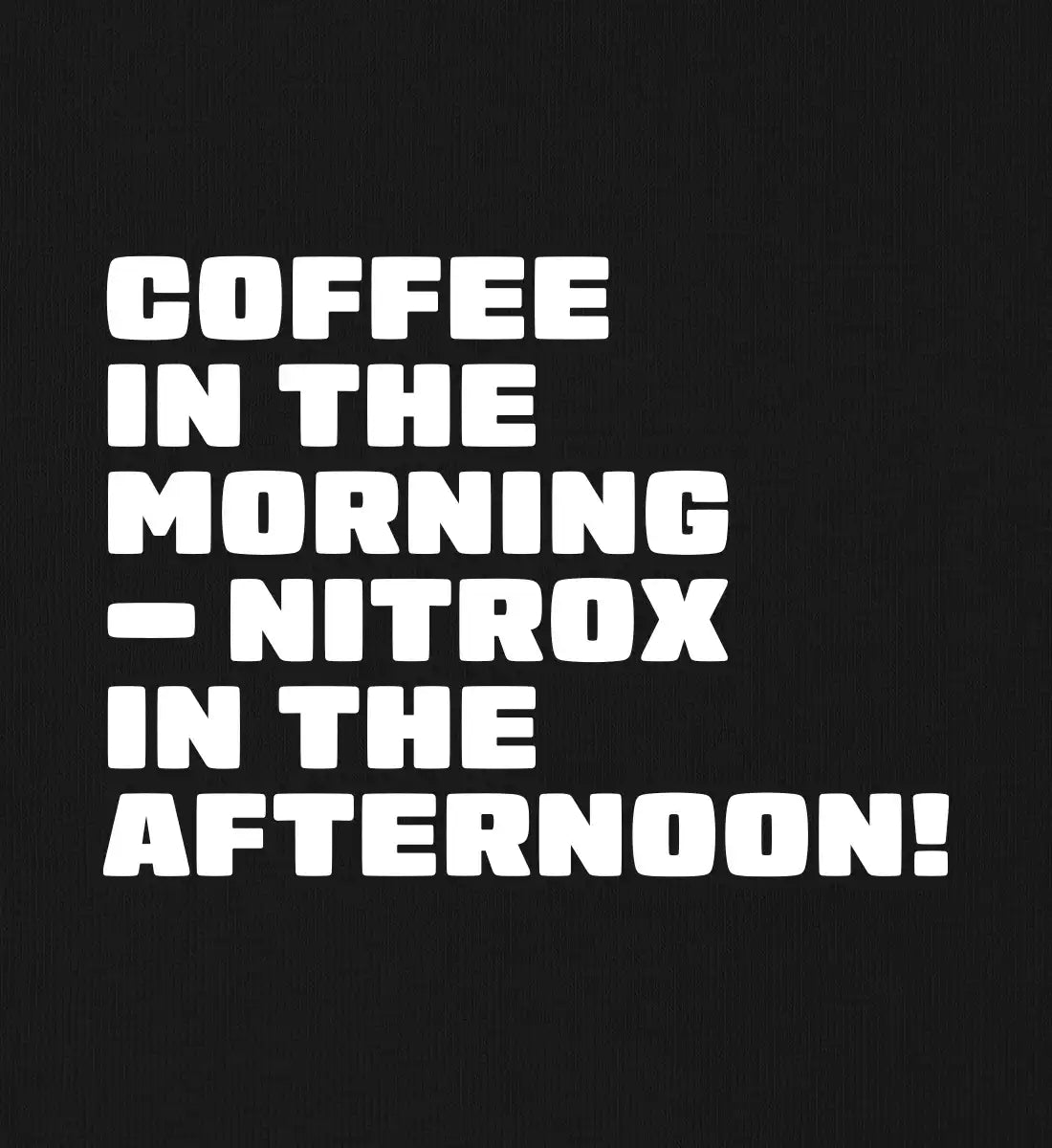 Coffee in the morning Backprint - 100 % Bio T-Shirt