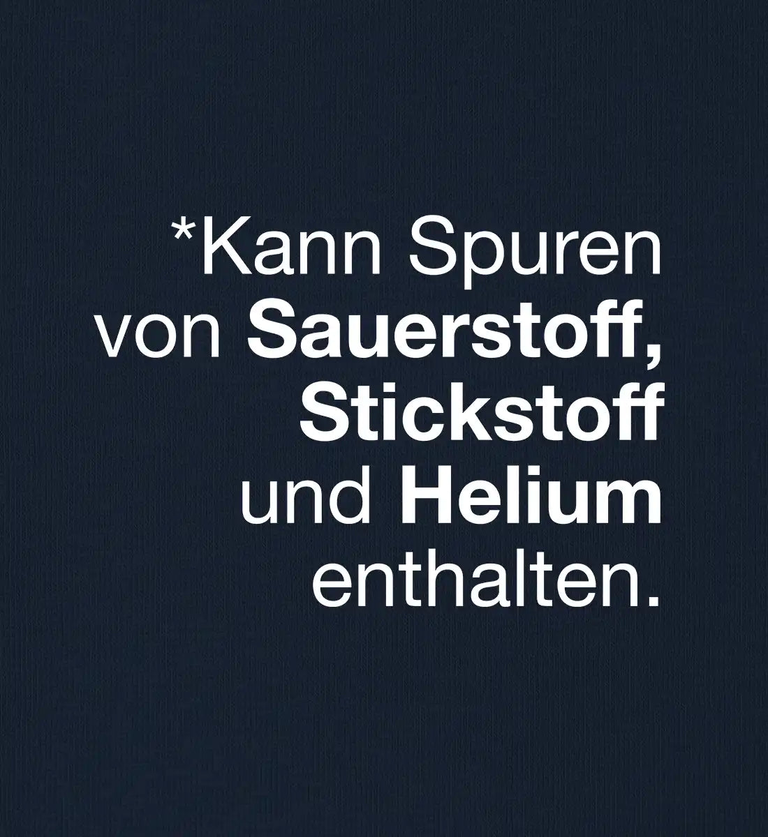 Kann Spuren von Trimix enthalten - 100 % Bio T-Shirt