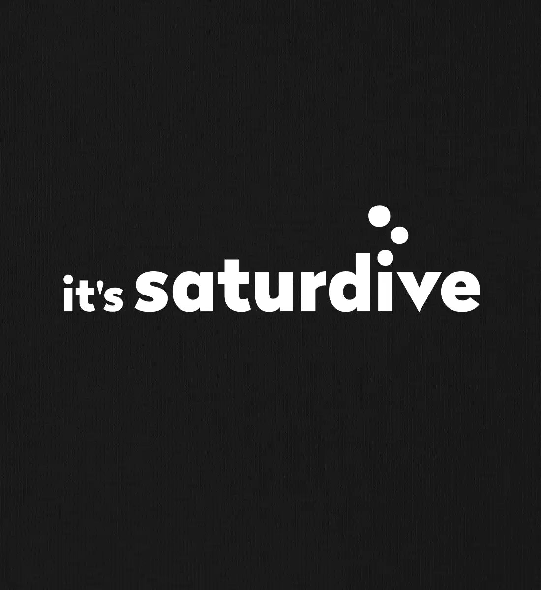 Saturdive - 100 % Bio T-Shirt
