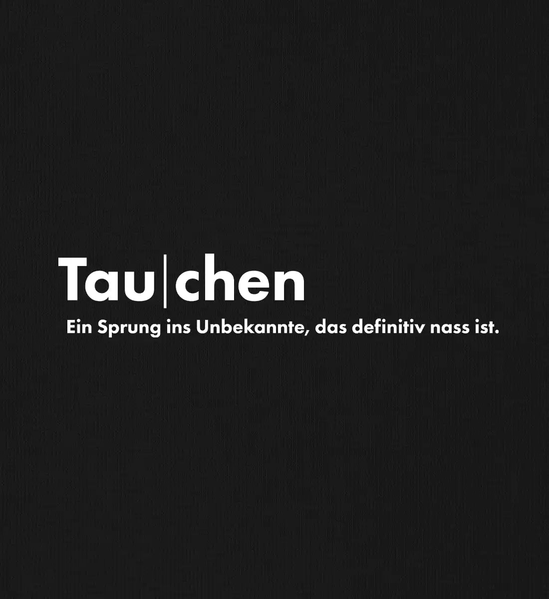 Tauchen - 100 % Bio T-Shirt