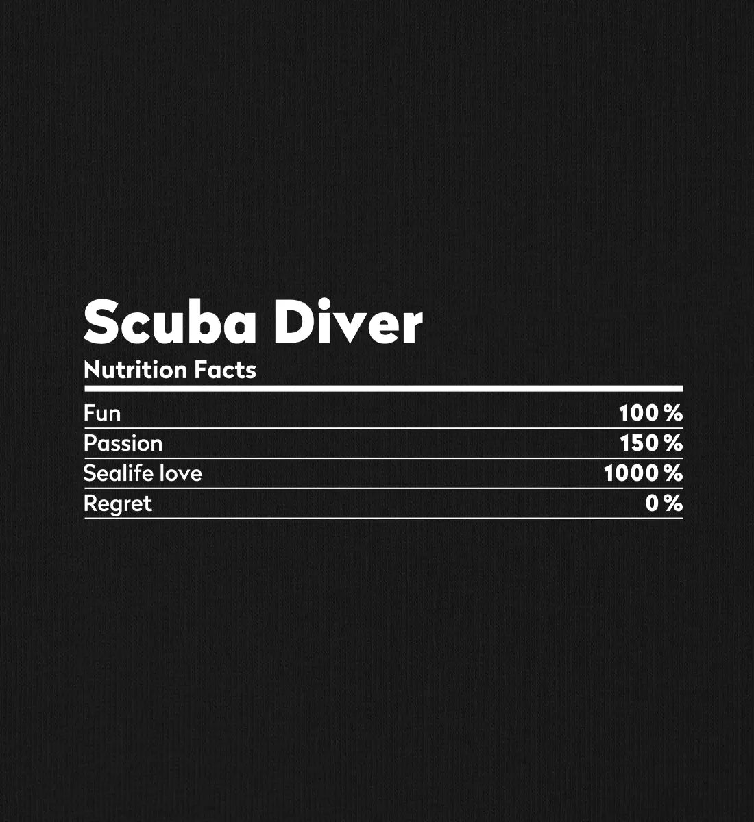 Scuba Diver Nutrition - Bio Hoodie