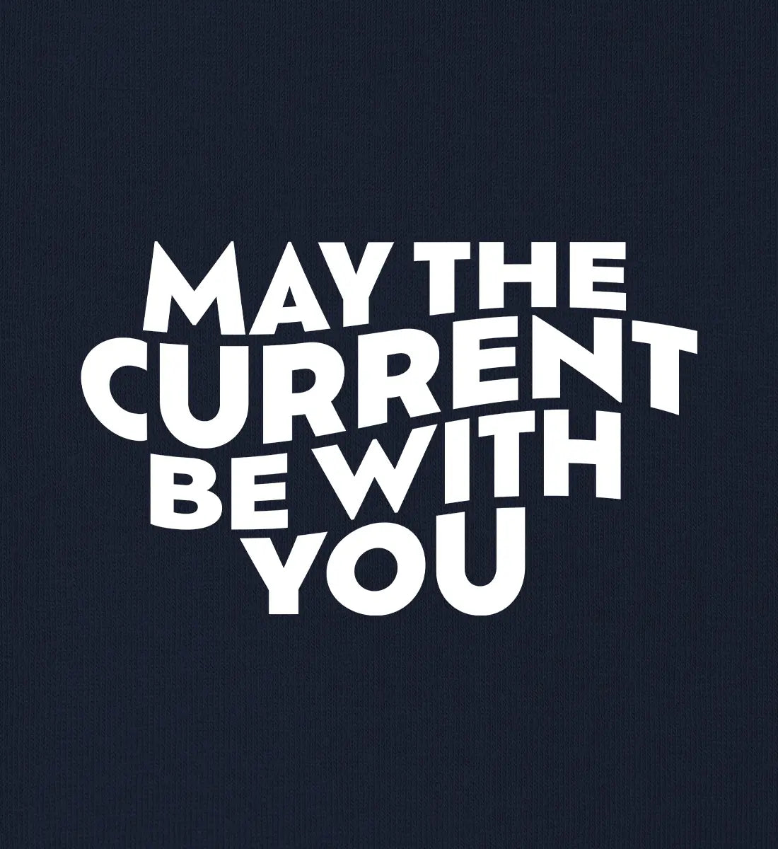 May the Current Backprint - Bio Hoodie