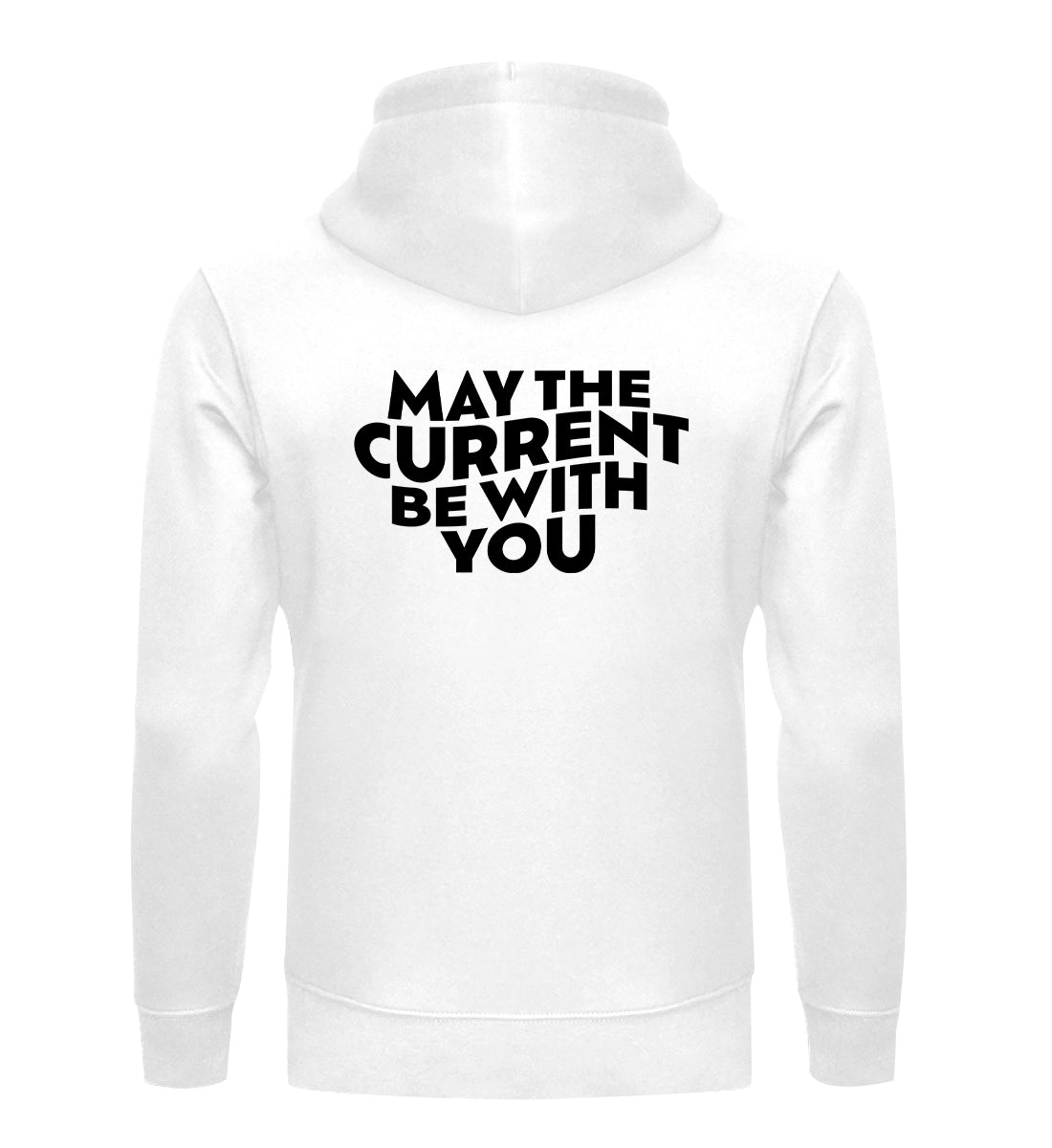 May the Current Backprint - Bio Hoodie