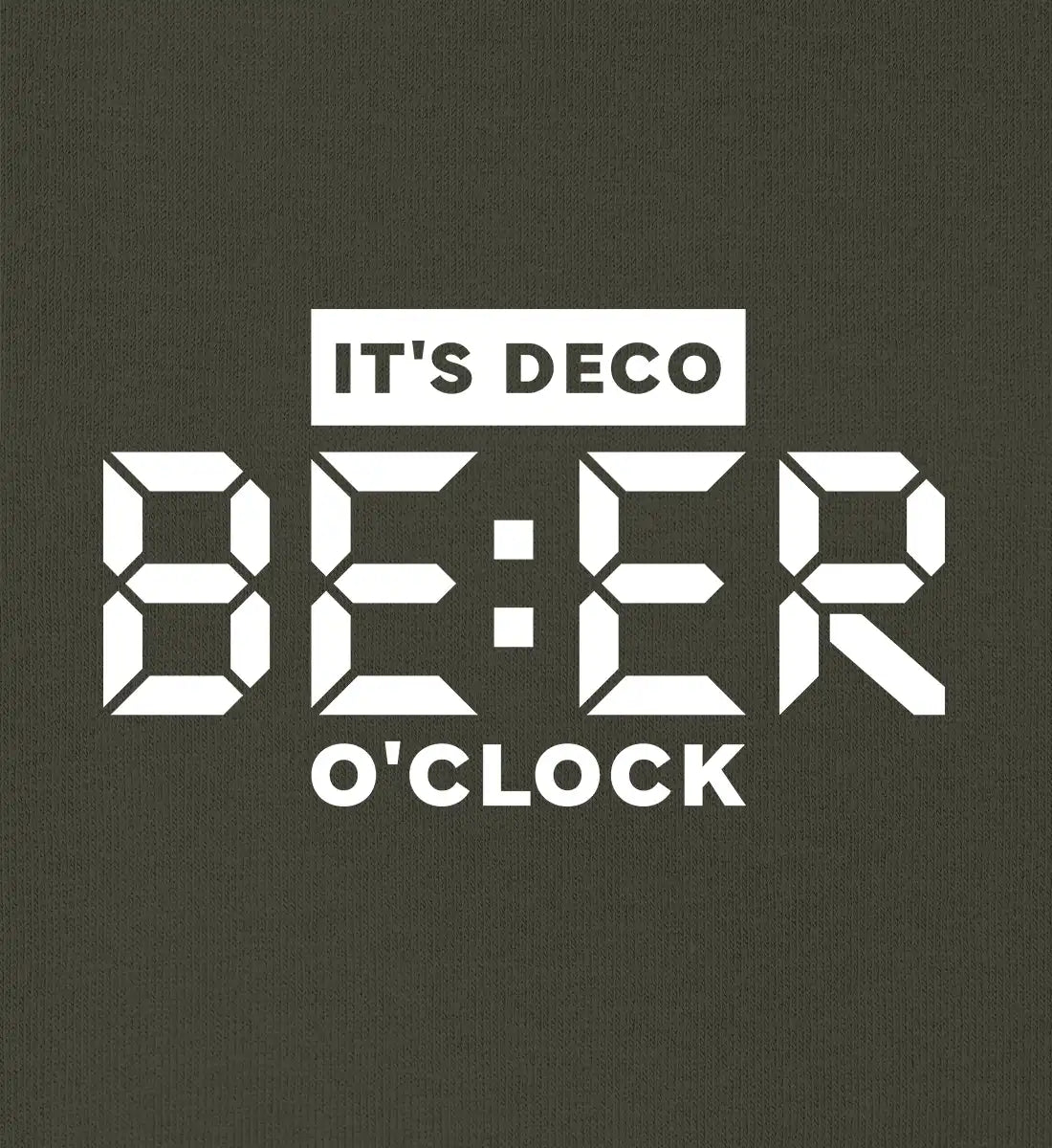Deco Beer O'Clock - Bio Sweater
