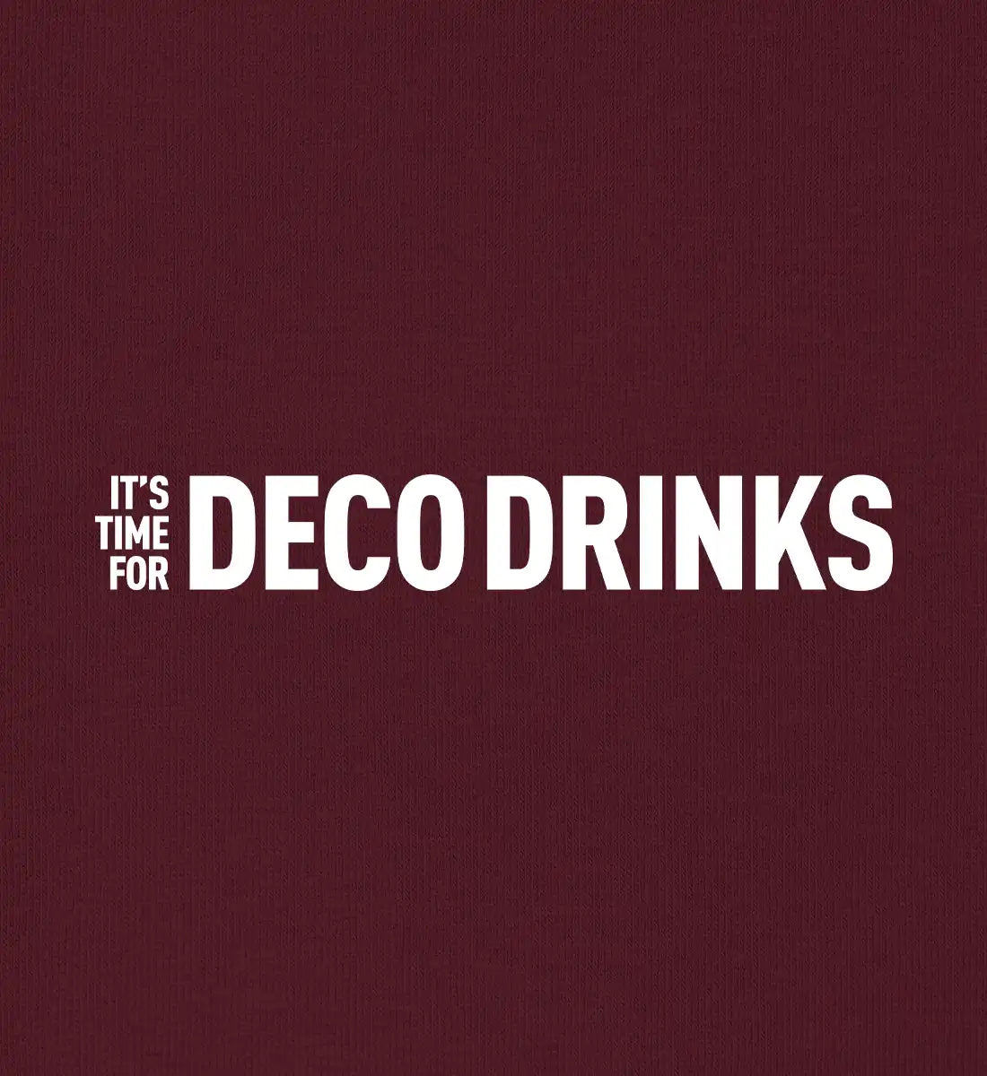 Deco Drinks - 100 % Bio T-Shirt