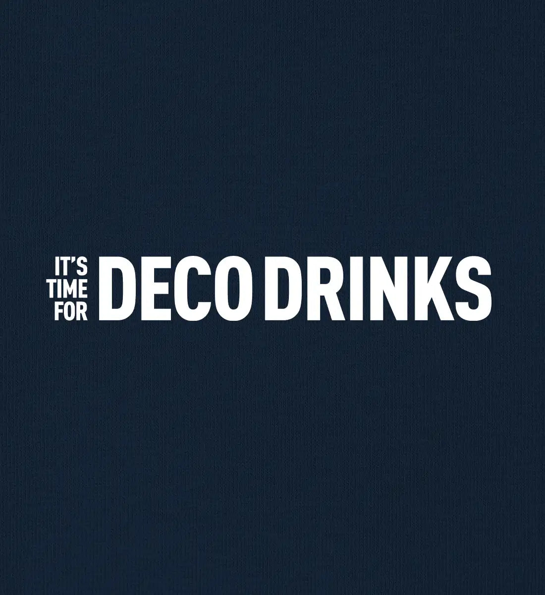 Deco Drinks - 100 % Bio Frauen Fitted T-Shirt