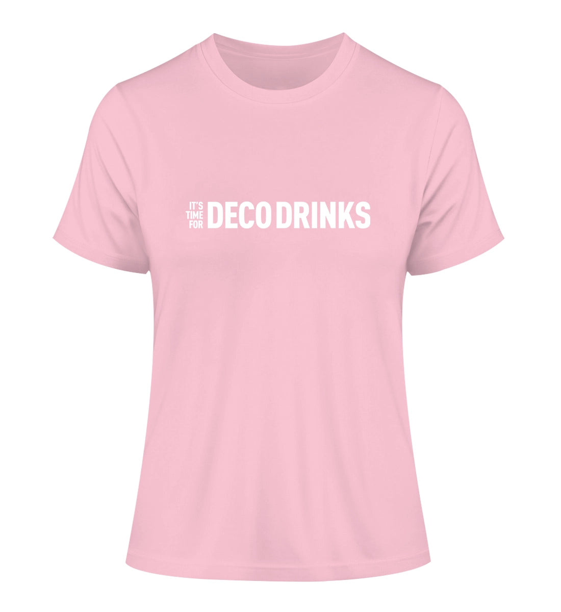 Deco Drinks - 100 % Bio Frauen Fitted T-Shirt