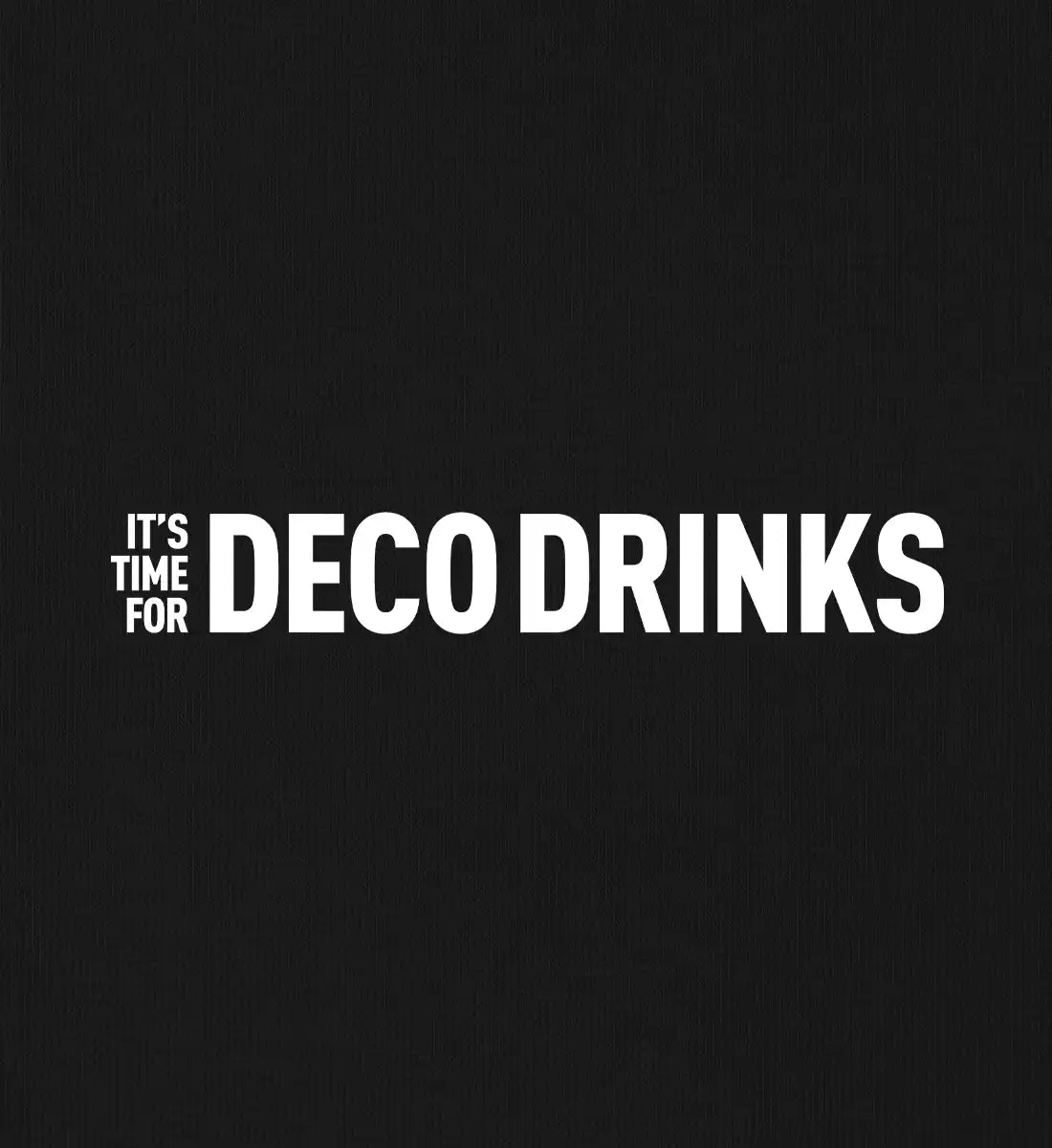 Deco Drinks - Bio Sweater