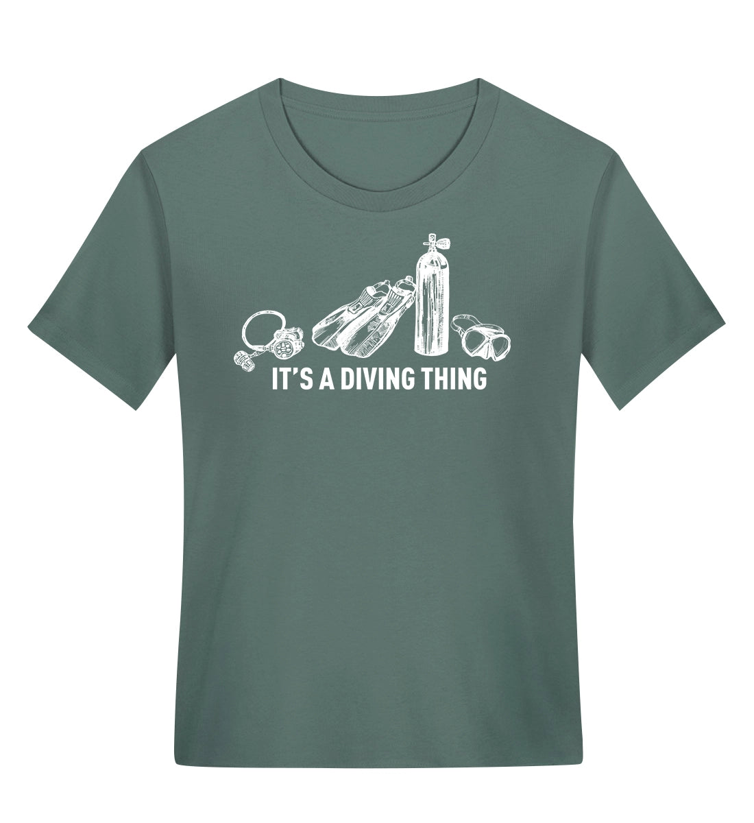 Diving Thing - Bio Frauen T-Shirt
