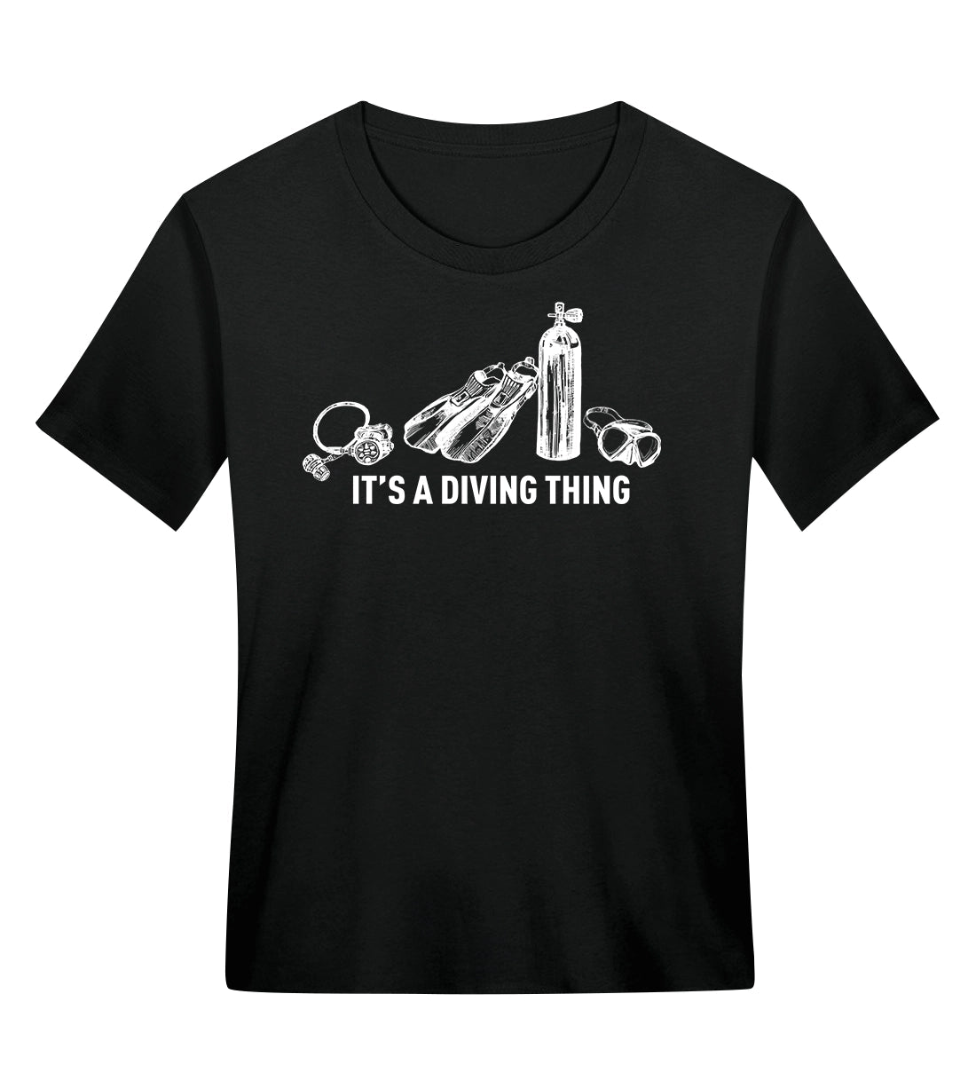 Diving Thing - Bio Frauen T-Shirt