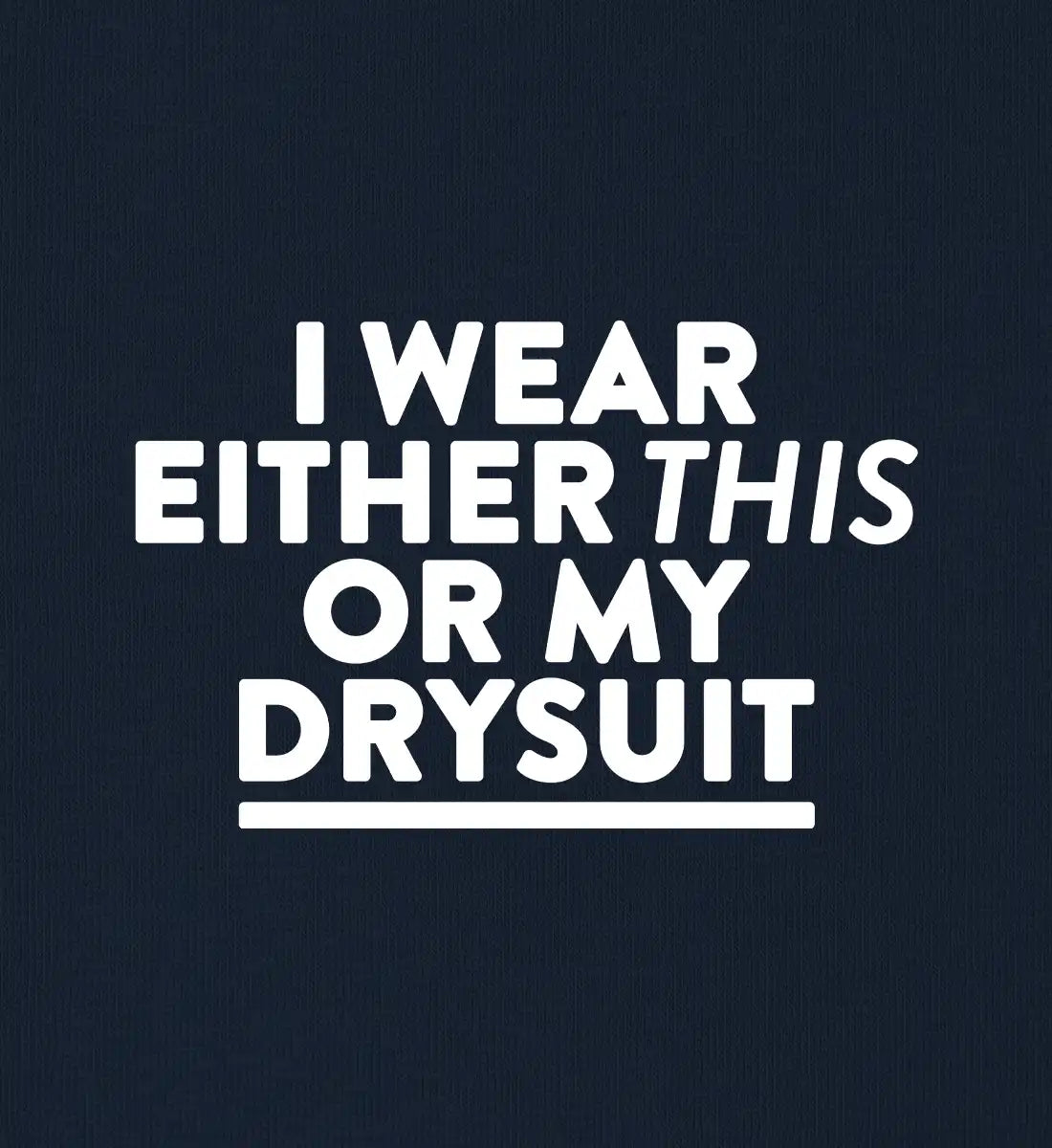 Drysuit - 100 % Bio Frauen T-Shirt
