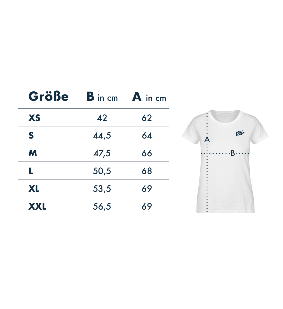 Scuba Diver Nutrition - 100 % Bio Frauen T-Shirt