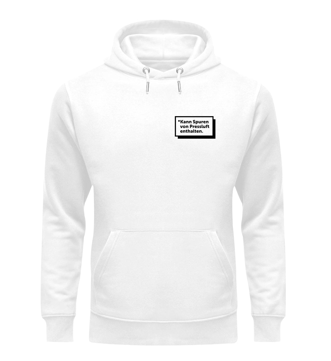 Kann Spuren von Pressluft enthalten - Bio Hoodie
