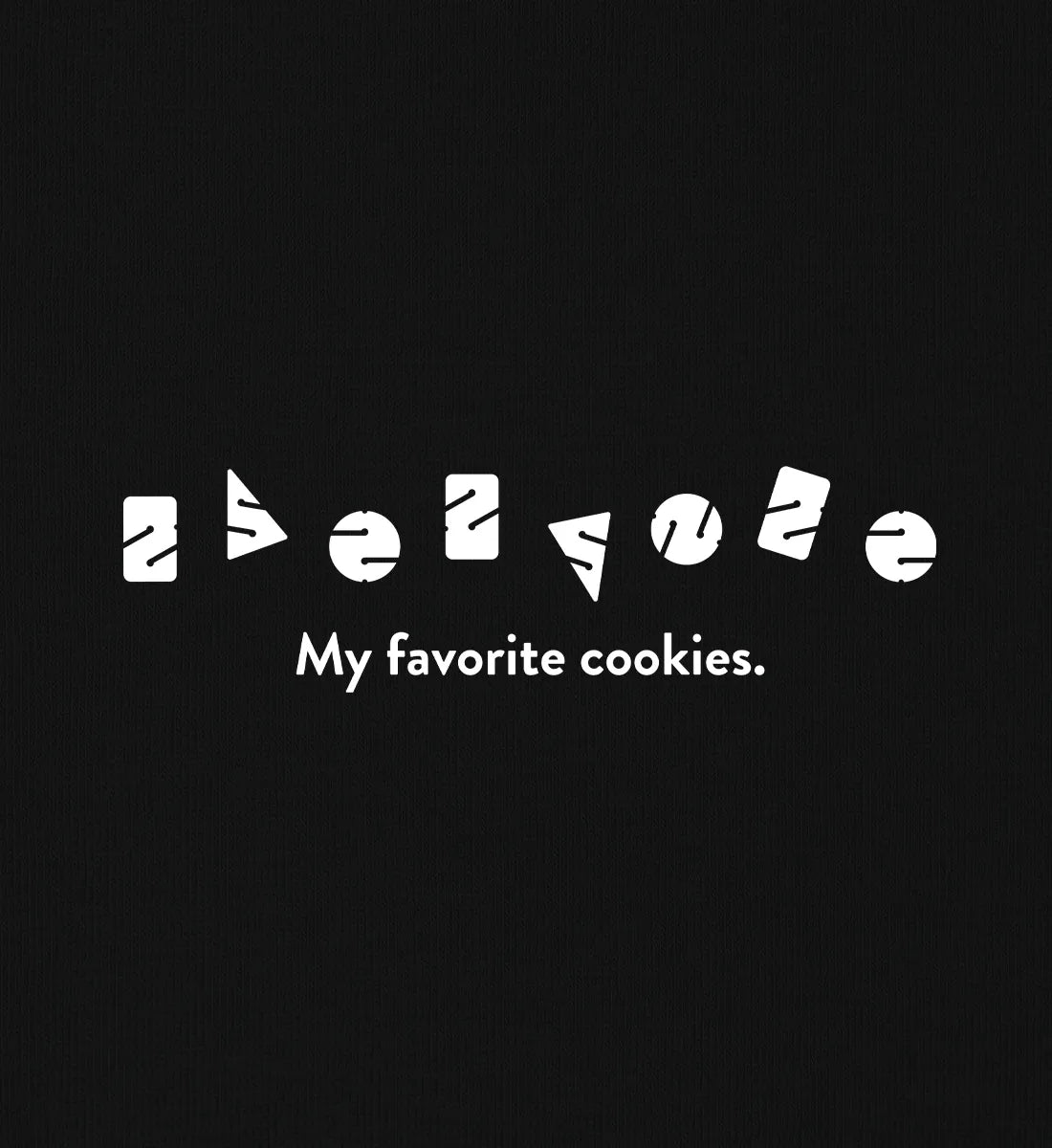 My favorite cookies - Bio Frauen T-Shirt