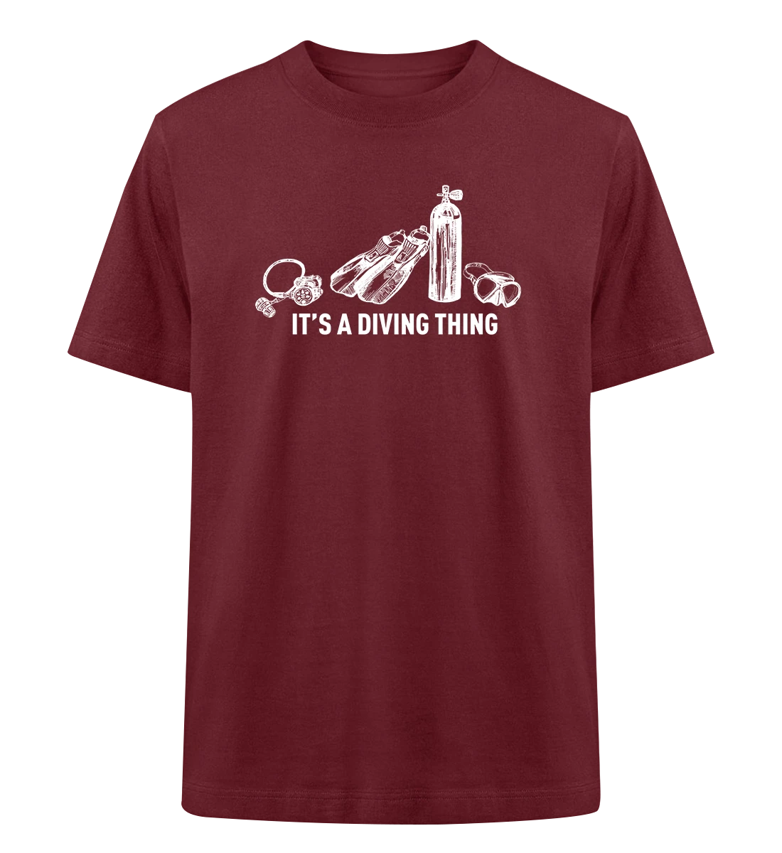 Diving Thing - 100 % Bio Oversized T-Shirt