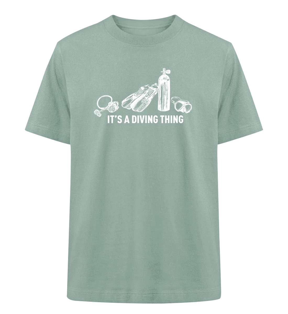 Diving Thing - 100 % Bio Oversized T-Shirt
