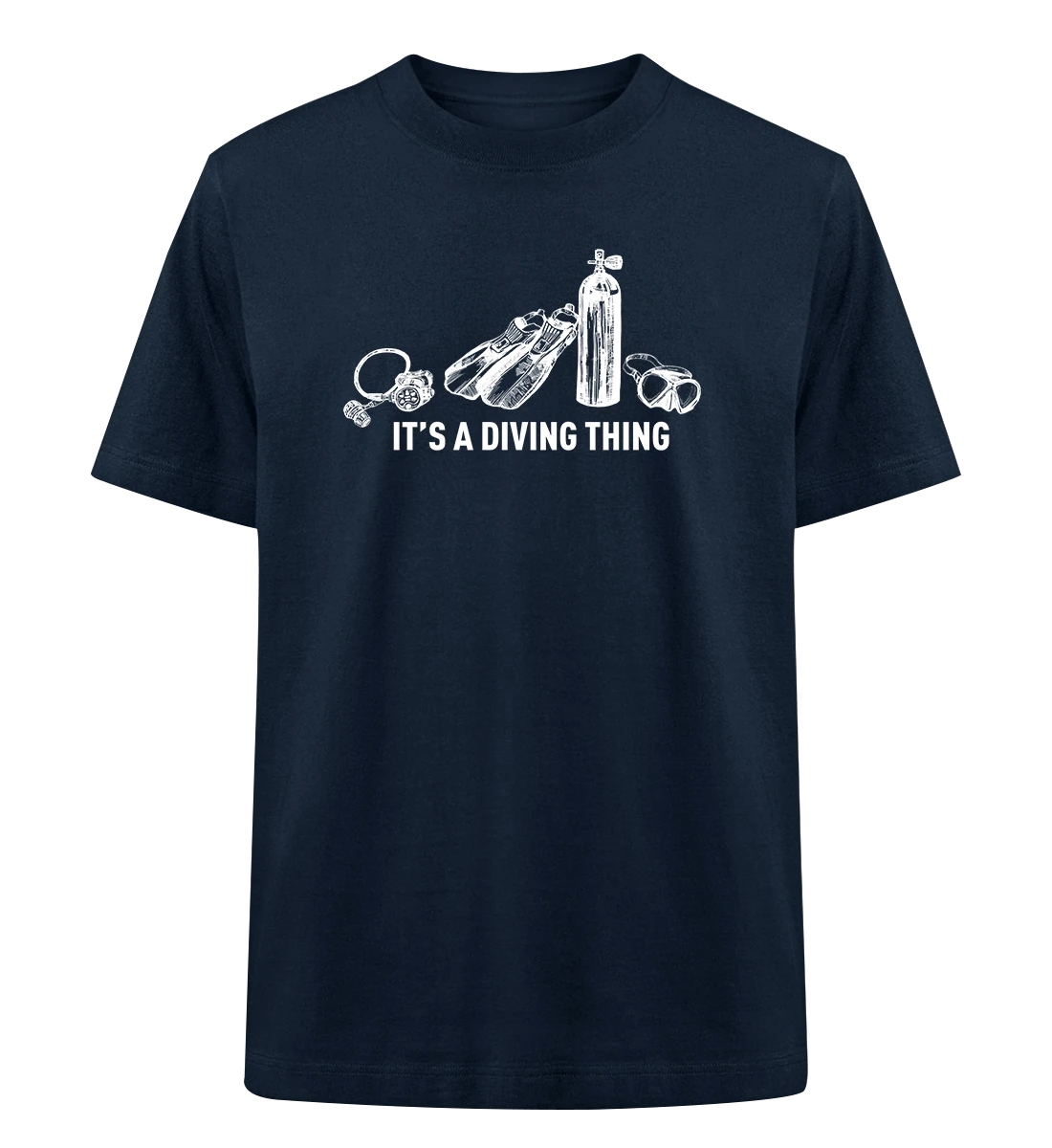Diving Thing - 100 % Bio Oversized T-Shirt