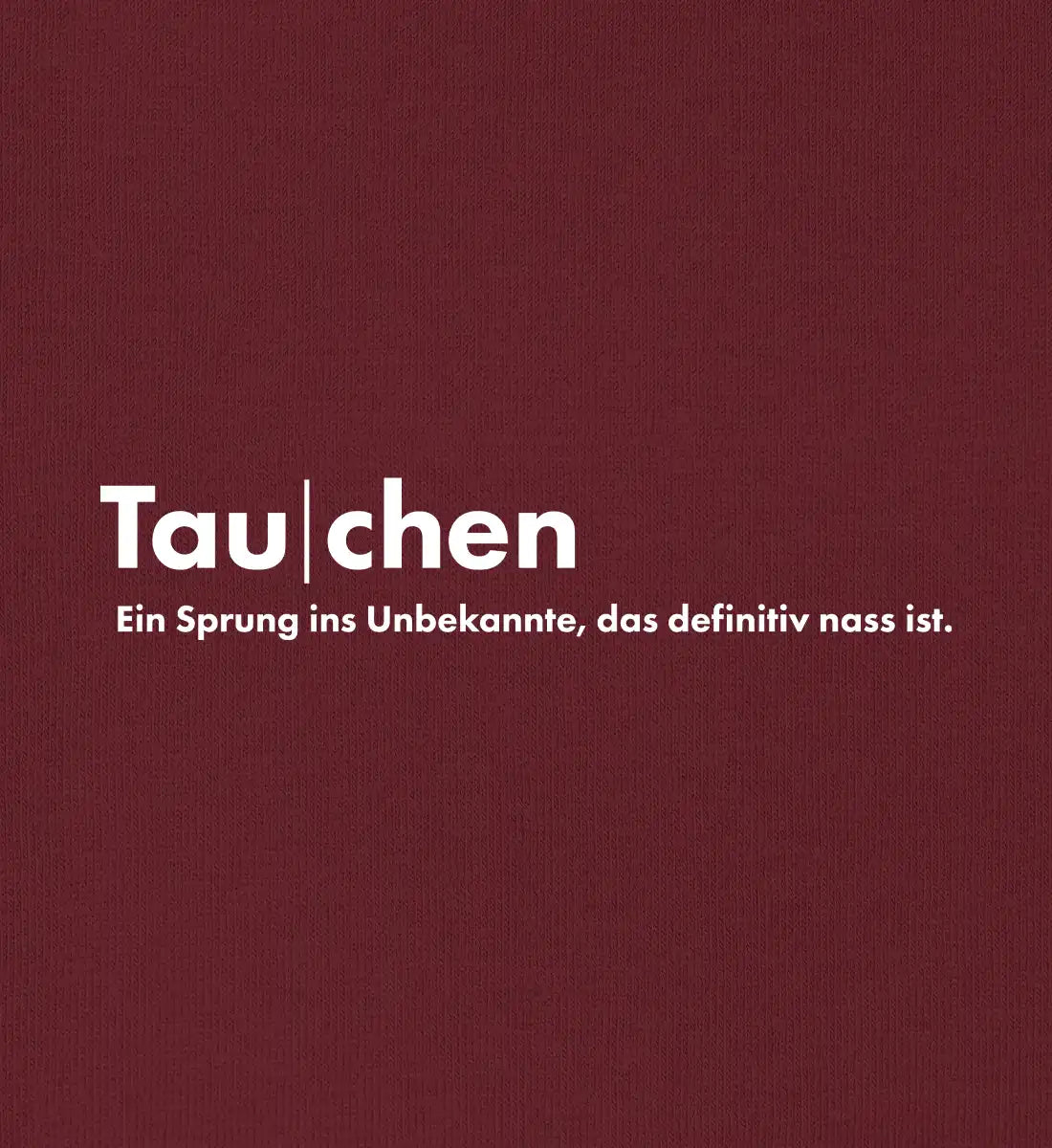 Tauchen - 100 % Bio Oversized T-Shirt