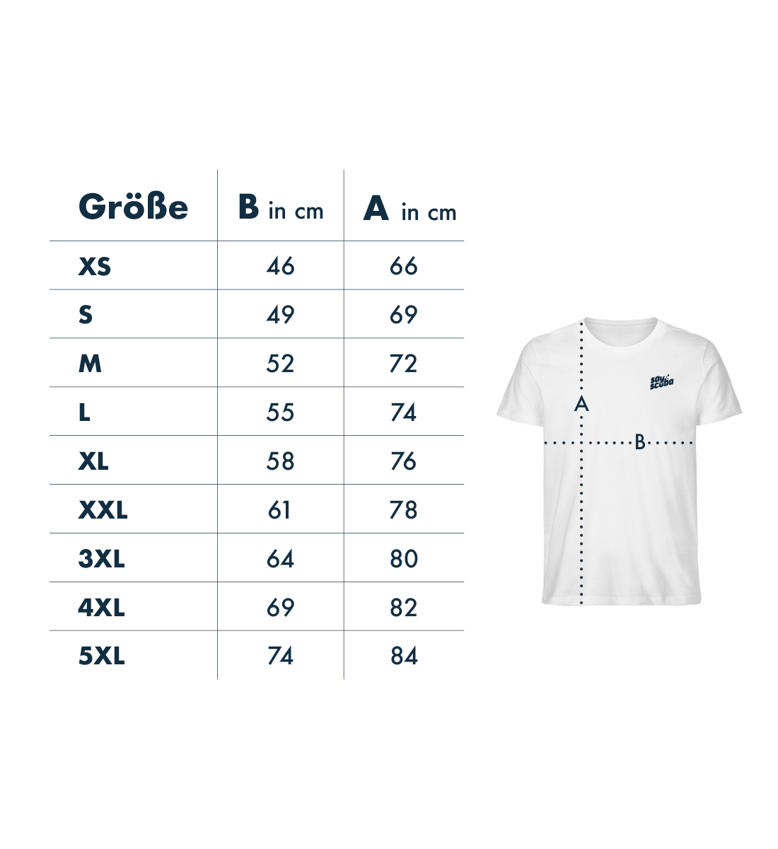 Tauchen - 100 % Bio T-Shirt