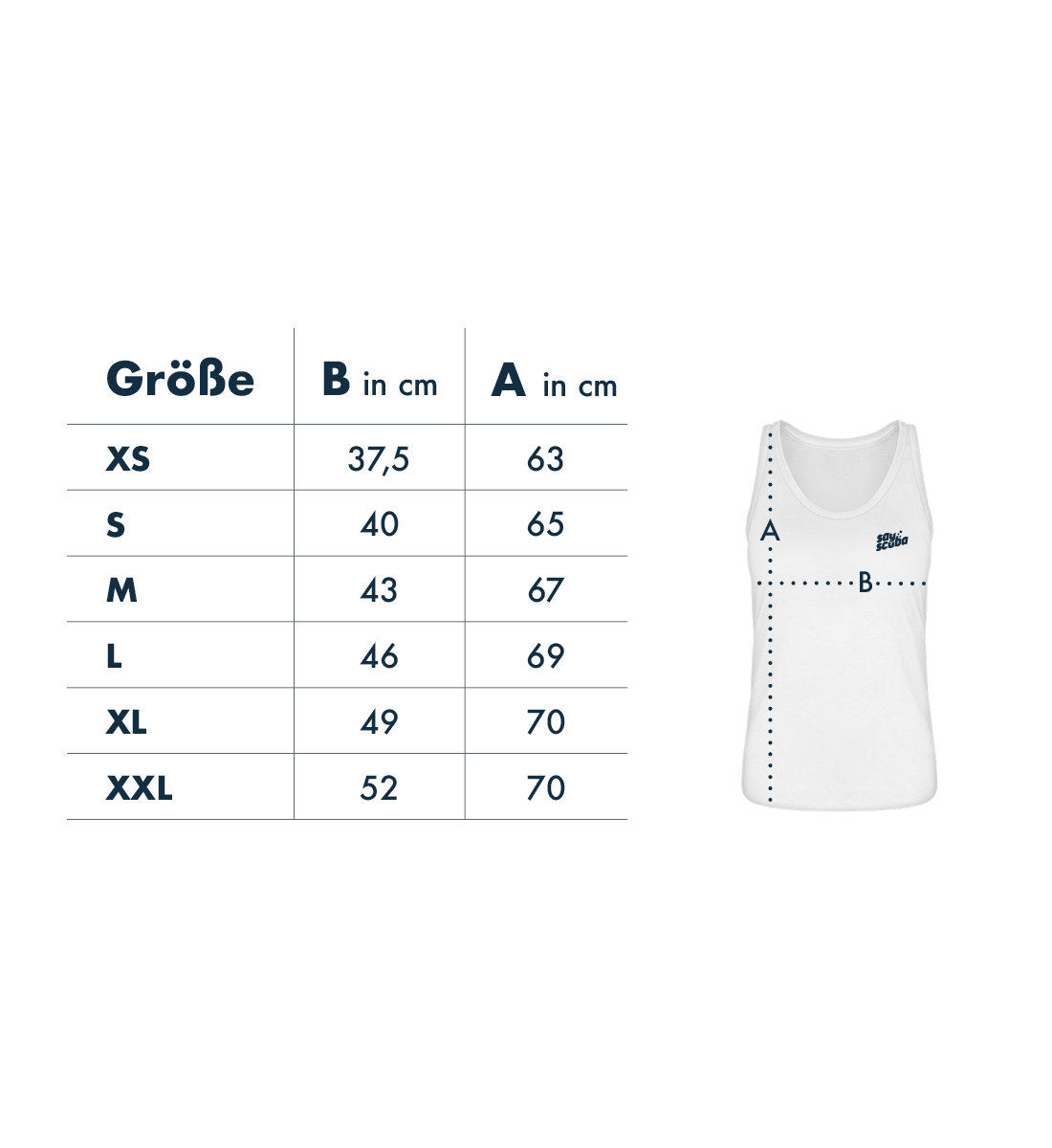 Kann Spuren von Trimix enthalten - 100 % Bio Frauen Tanktop