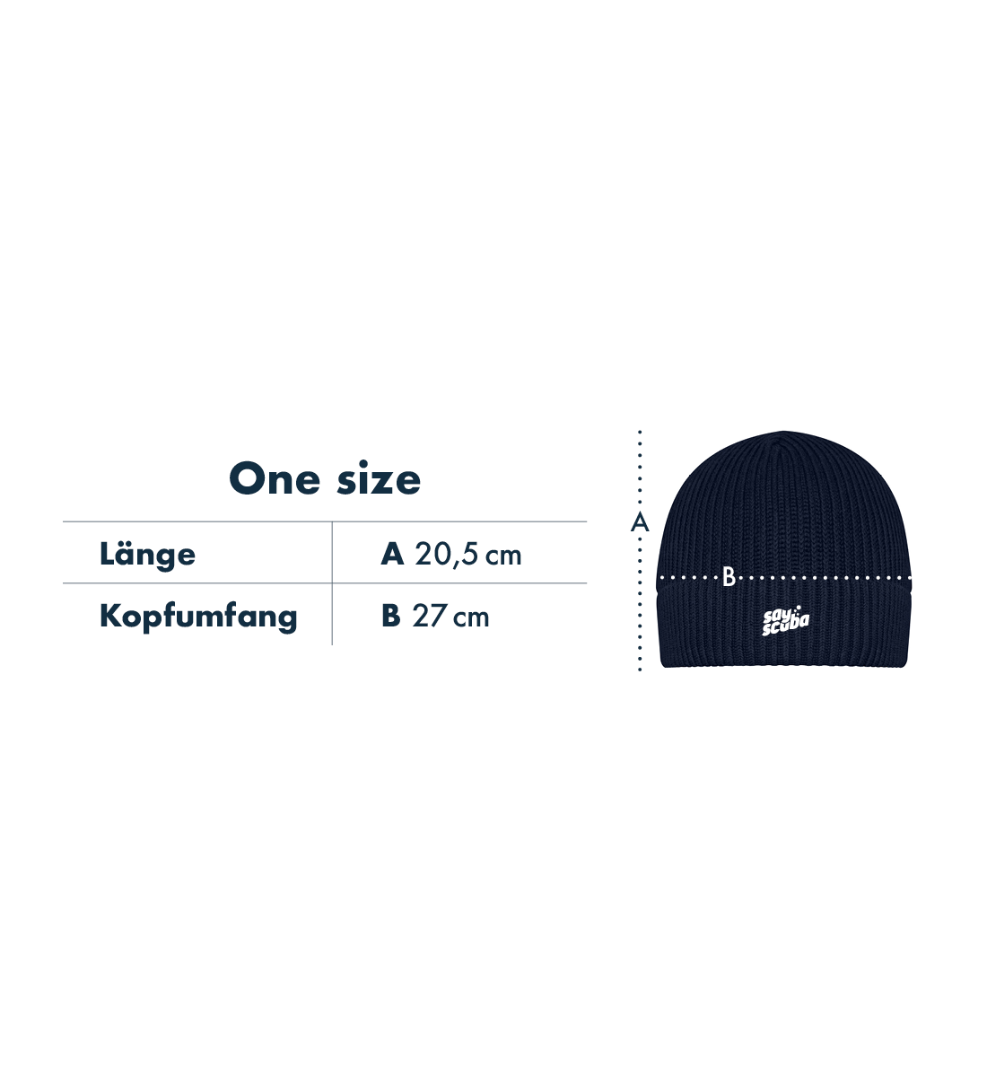 Shaka - 100 % Bio Mütze mit Stick