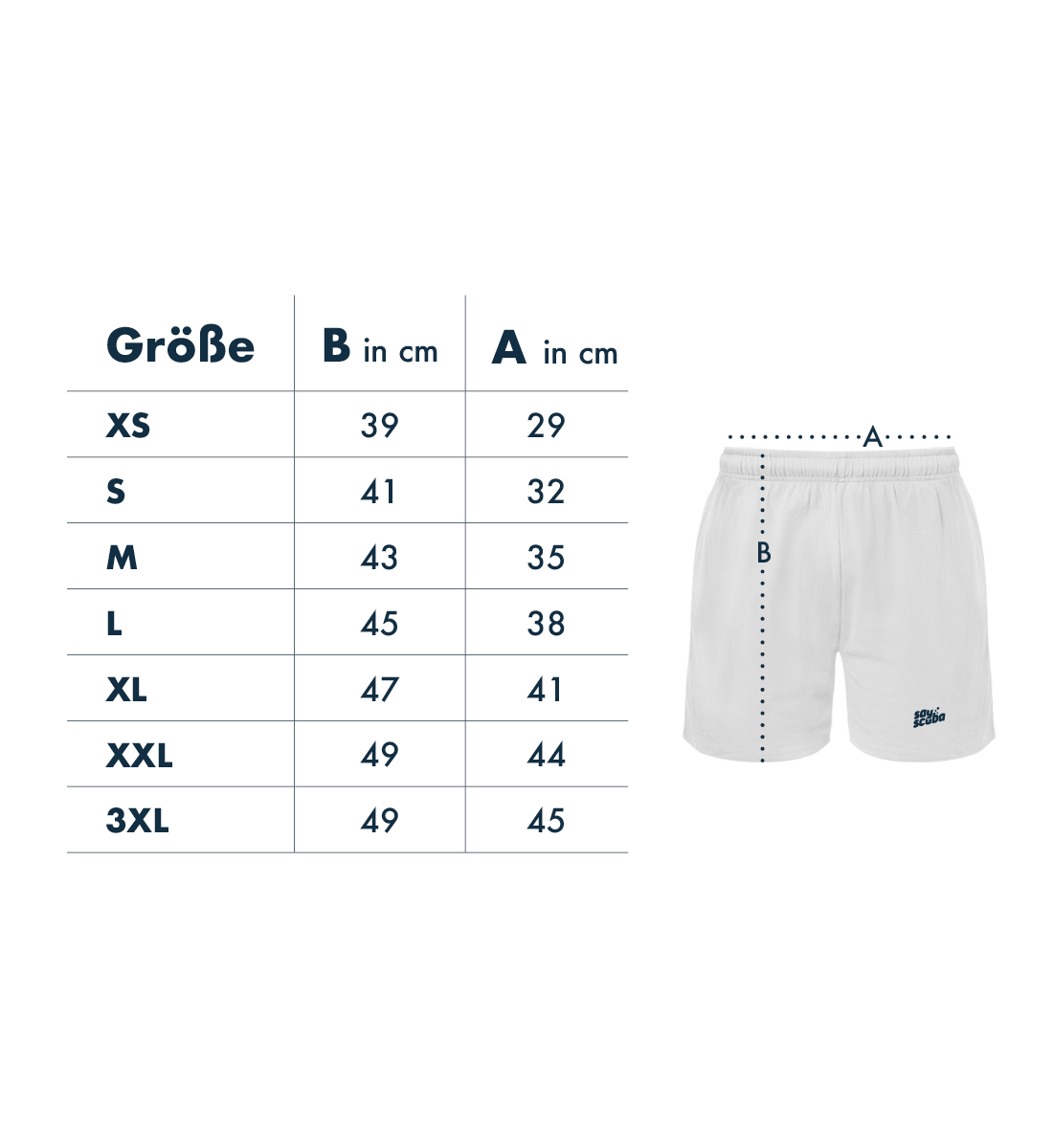 EC Diving Club e.V. - Shorts mit Stick