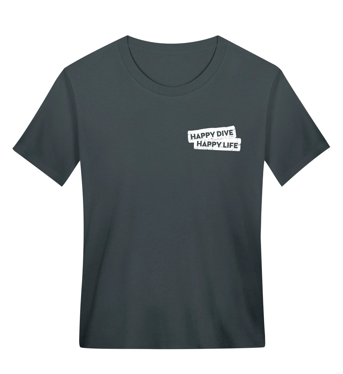 Happy Dive Happy Life - Bio Frauen T-Shirt