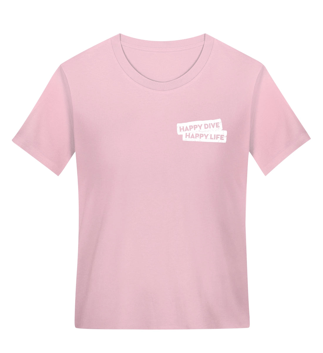 Happy Dive Happy Life - Bio Frauen T-Shirt