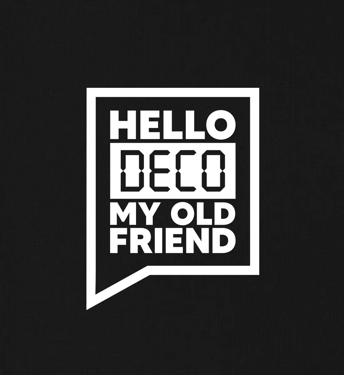 Hello Deco - 100 % Bio Oversized T-Shirt