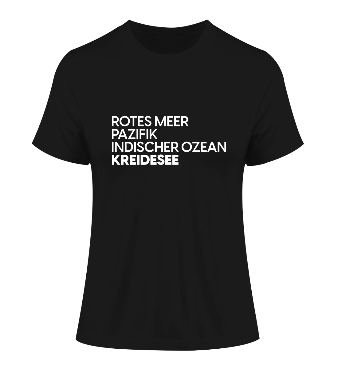 Kreidesee 🇩🇪 - 100 % Bio Frauen Fitted T-Shirt