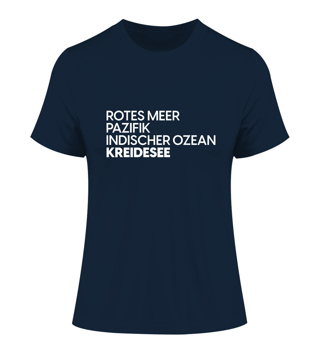 Kreidesee 🇩🇪 - 100 % Bio Frauen Fitted T-Shirt