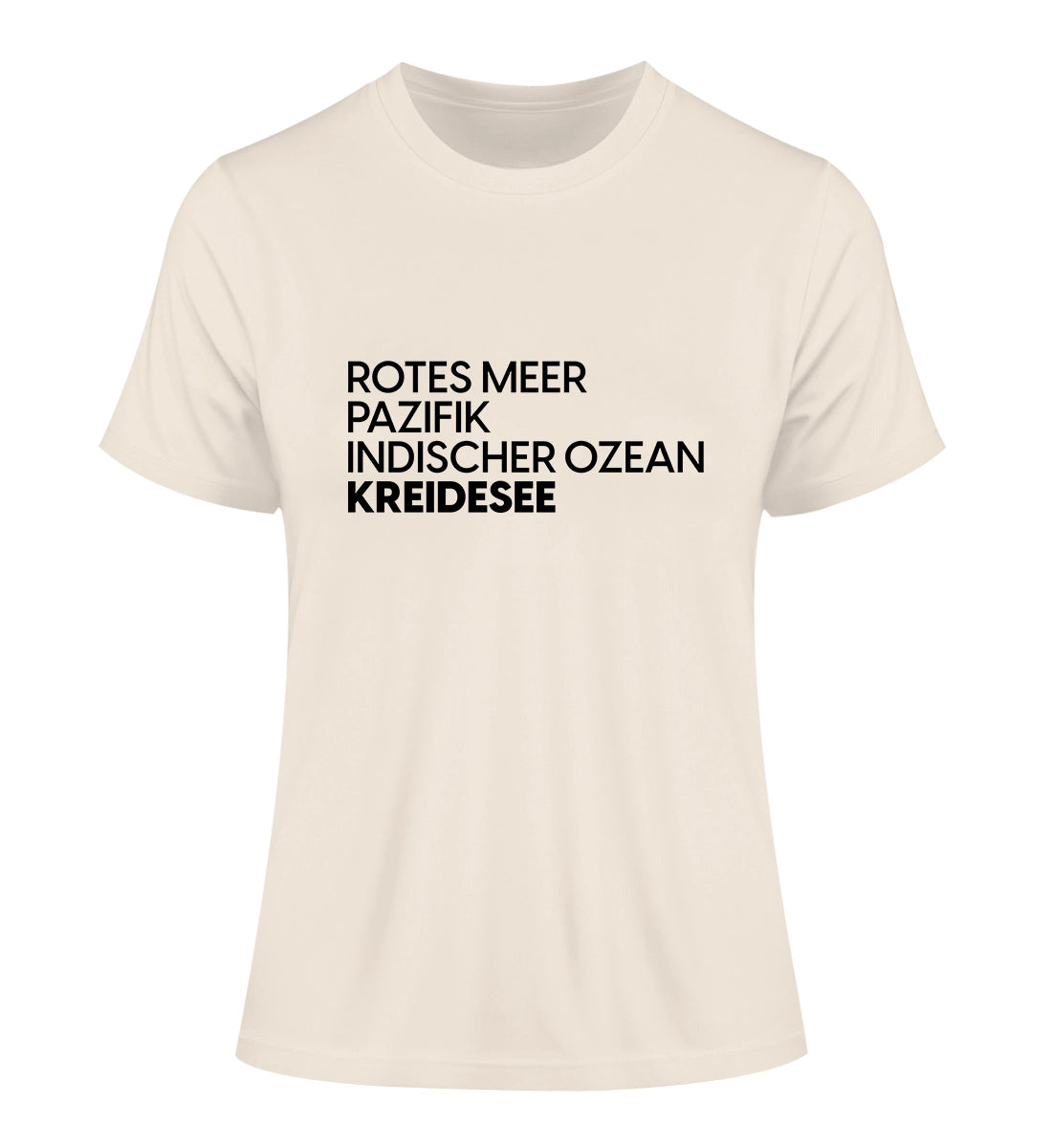 Kreidesee 🇩🇪 - 100 % Bio Frauen Fitted T-Shirt