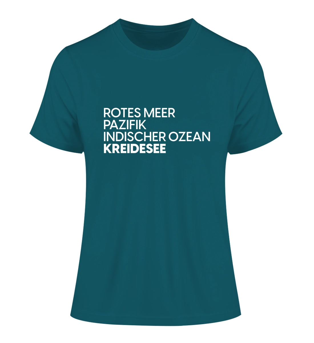 Kreidesee 🇩🇪 - 100 % Bio Frauen Fitted T-Shirt