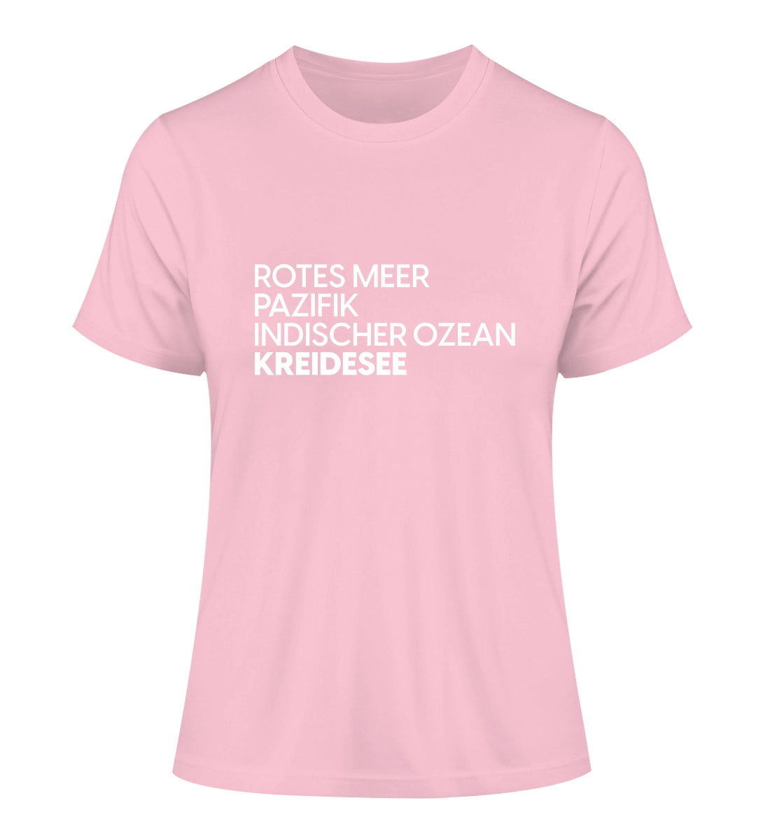 Kreidesee 🇩🇪 - 100 % Bio Frauen Fitted T-Shirt