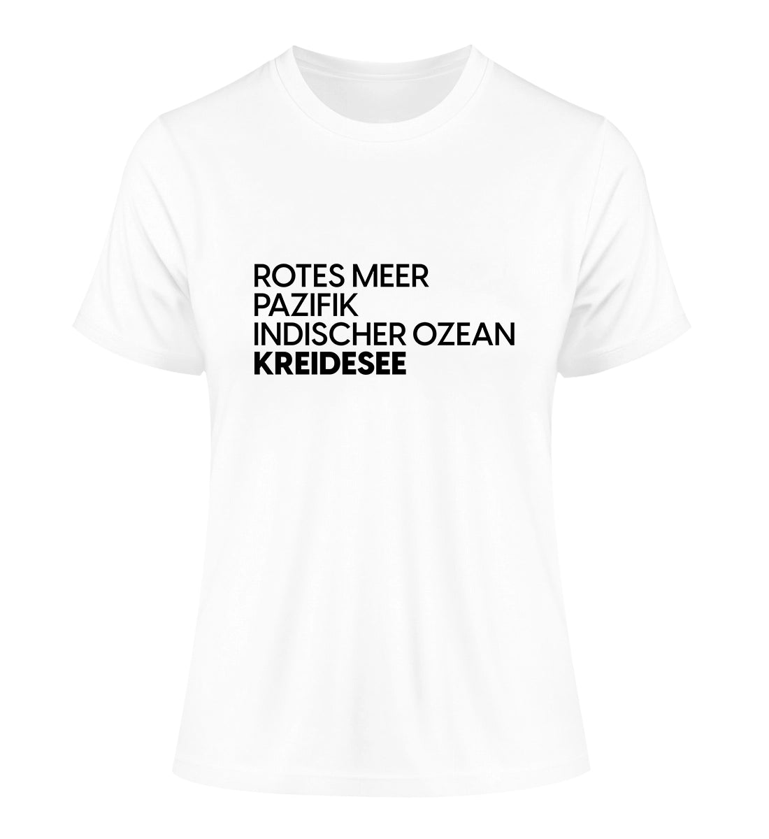 Kreidesee 🇩🇪 - 100 % Bio Frauen Fitted T-Shirt