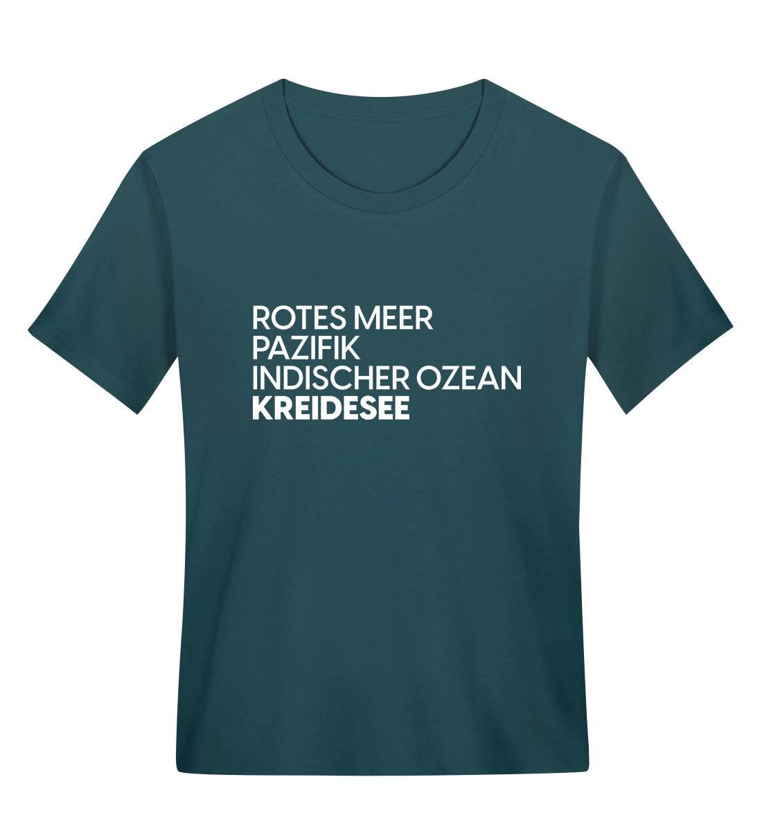 Kreidesee 🇩🇪 - Frauen Bio T-Shirt