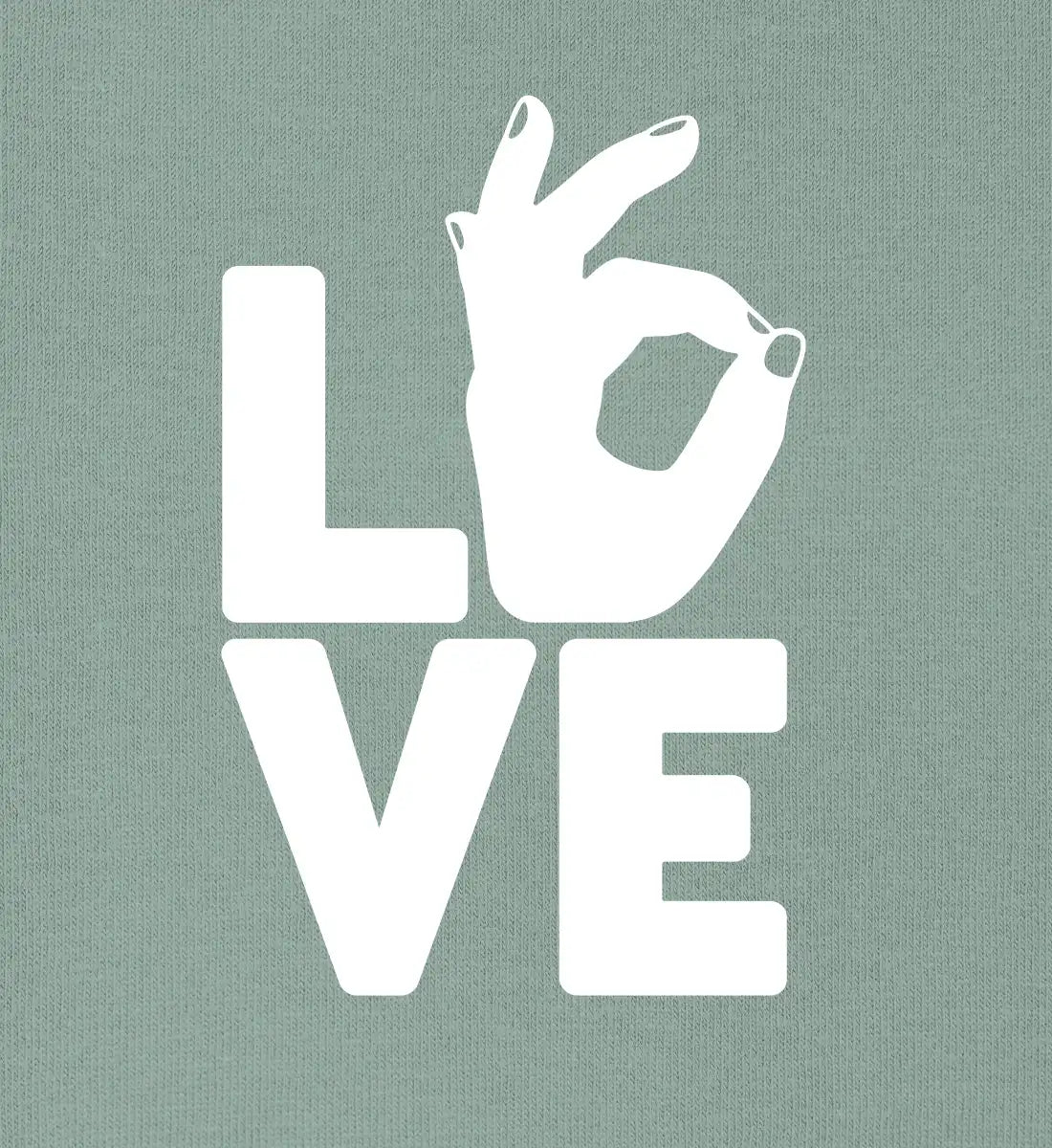 Love - 100 % Bio Oversized T-Shirt