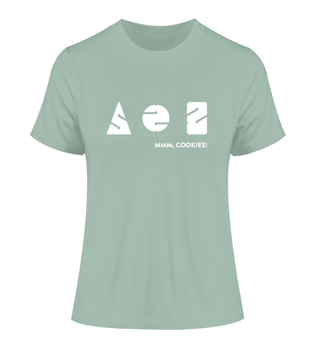Mmm, Cookies! - 100 % Bio Frauen Fitted T-Shirt