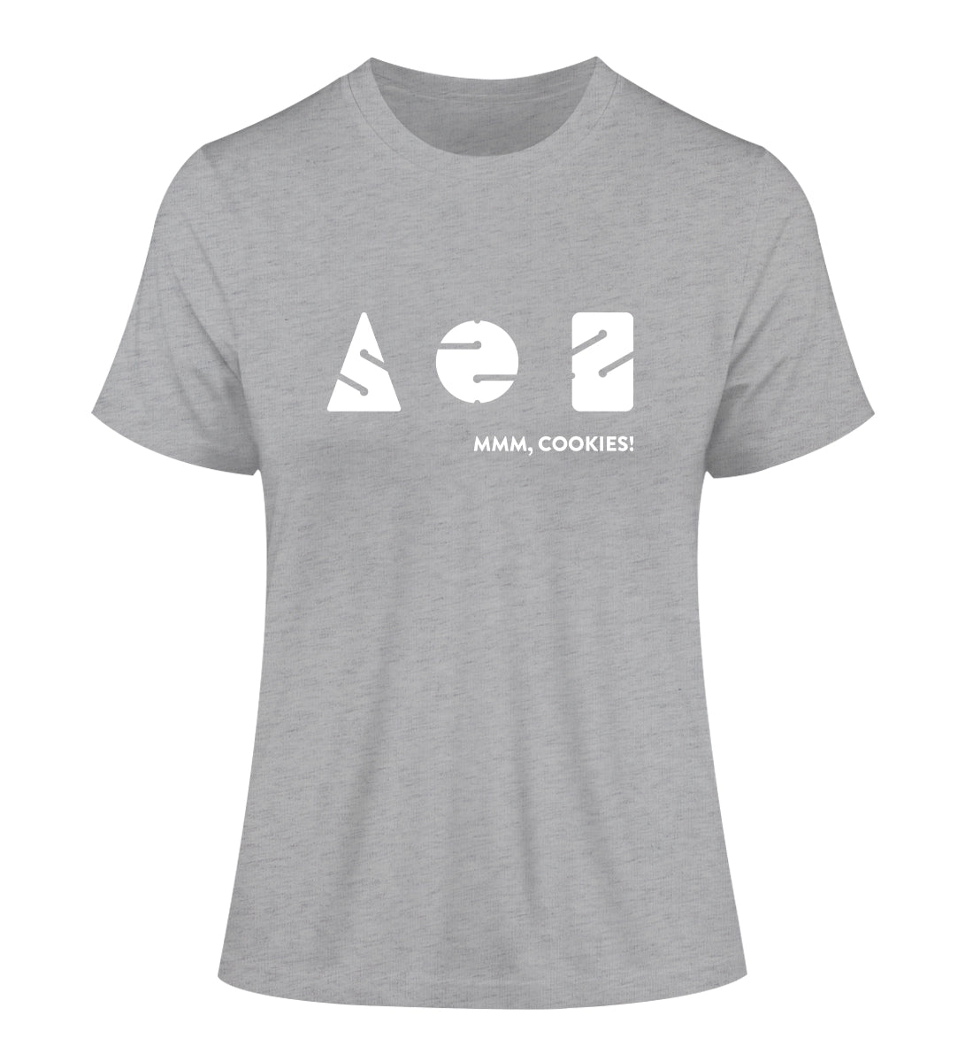Mmm, Cookies! - 100 % Bio Frauen Fitted T-Shirt