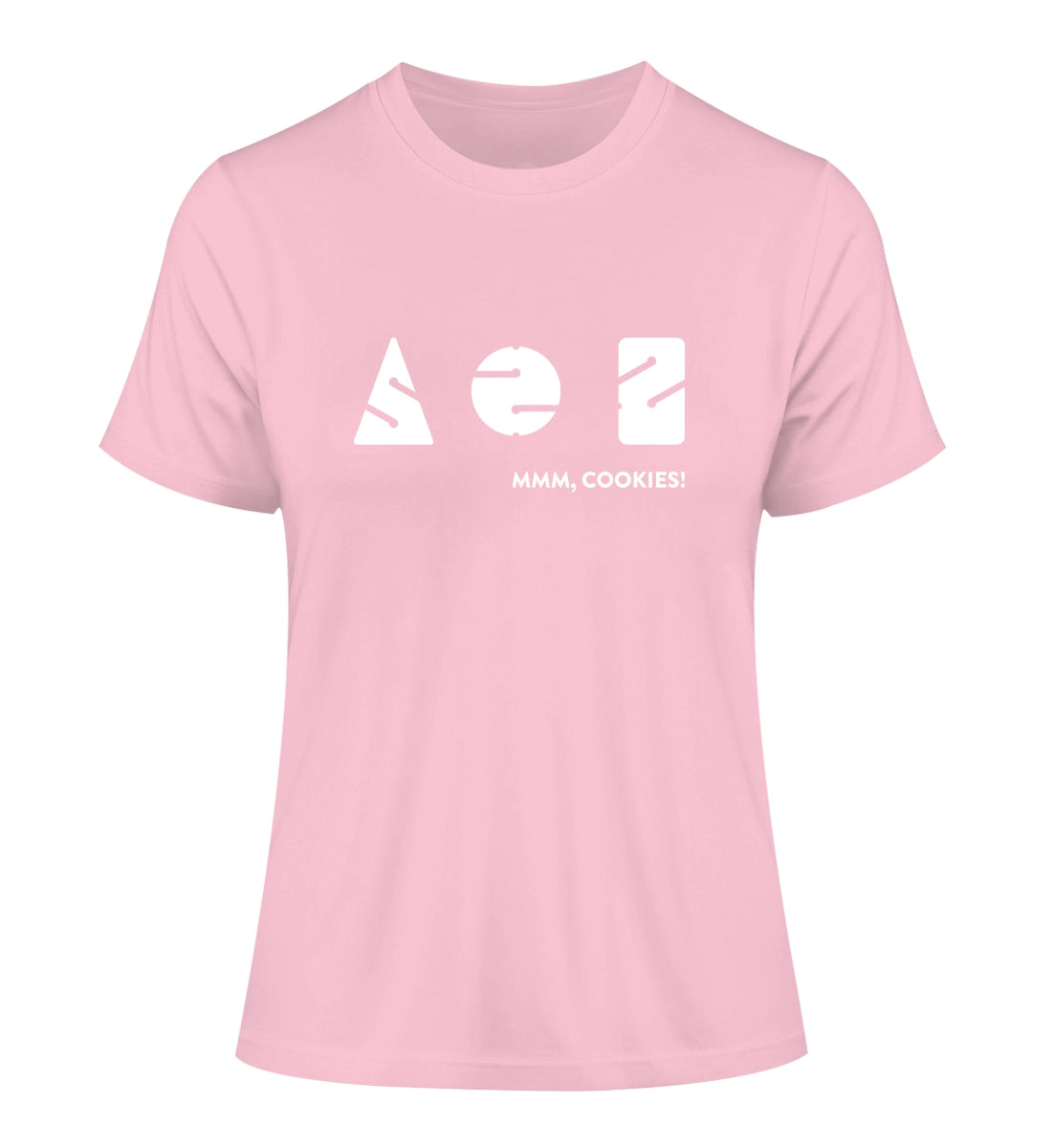 Mmm, Cookies! - 100 % Bio Frauen Fitted T-Shirt