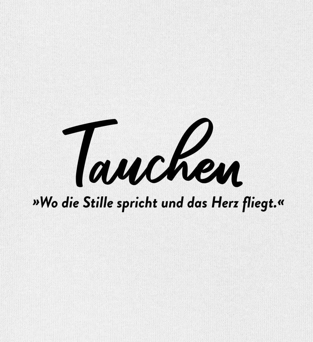 Tauchen Bedeutung - 100 % Bio Frauen Fitted T-Shirt