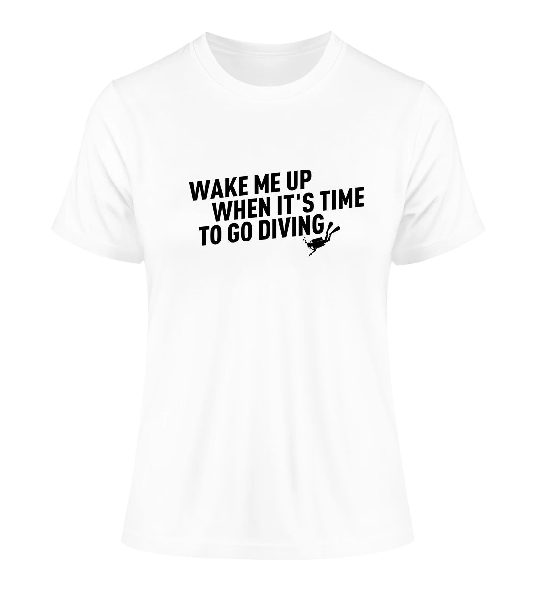 Wake me up - 100 % Bio Frauen Fitted T-Shirt