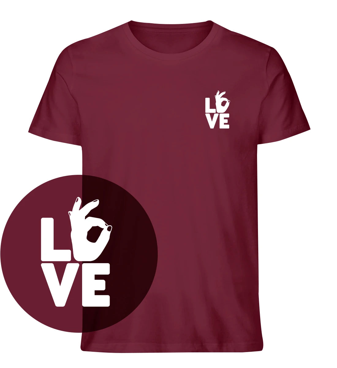 Love - 100 % Bio T-Shirt