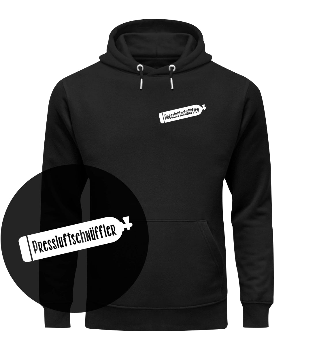Pressluftschnüffler - Bio Hoodie