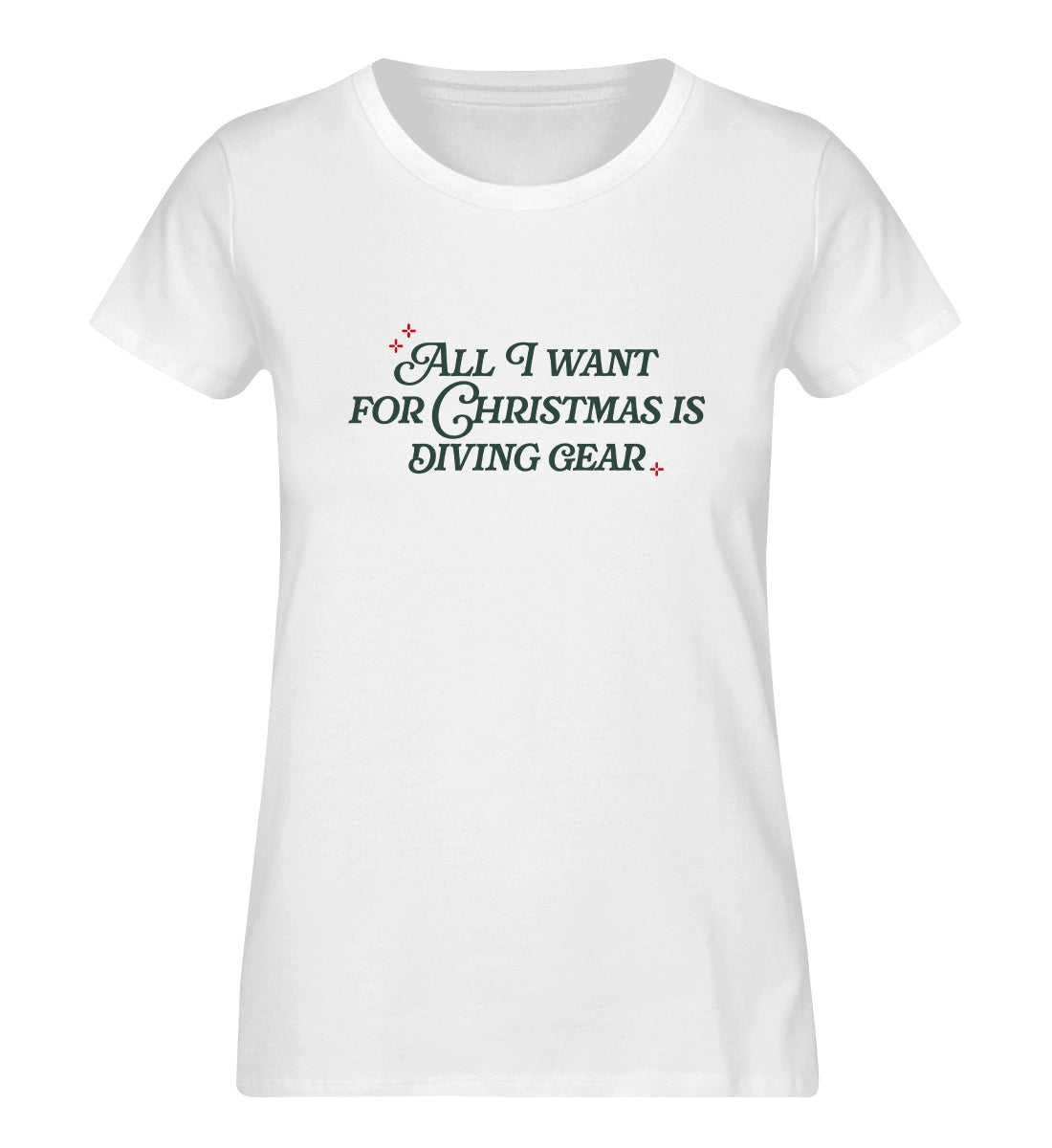 All I want for Christmas - 100 % Bio Frauen T-Shirt