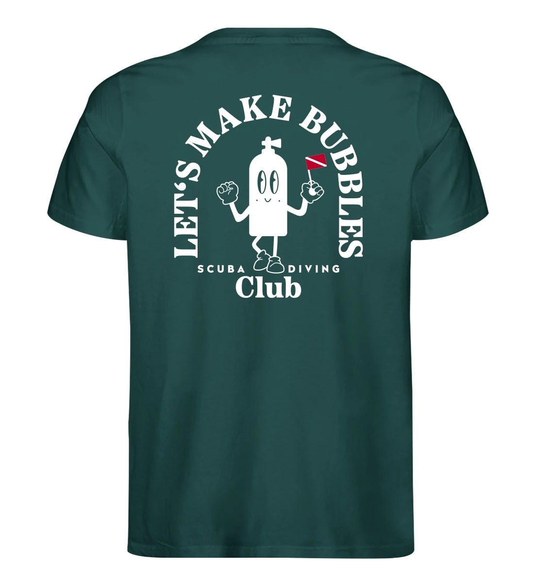 Let's make Bubbles Backprint - 100 % Bio T-Shirt