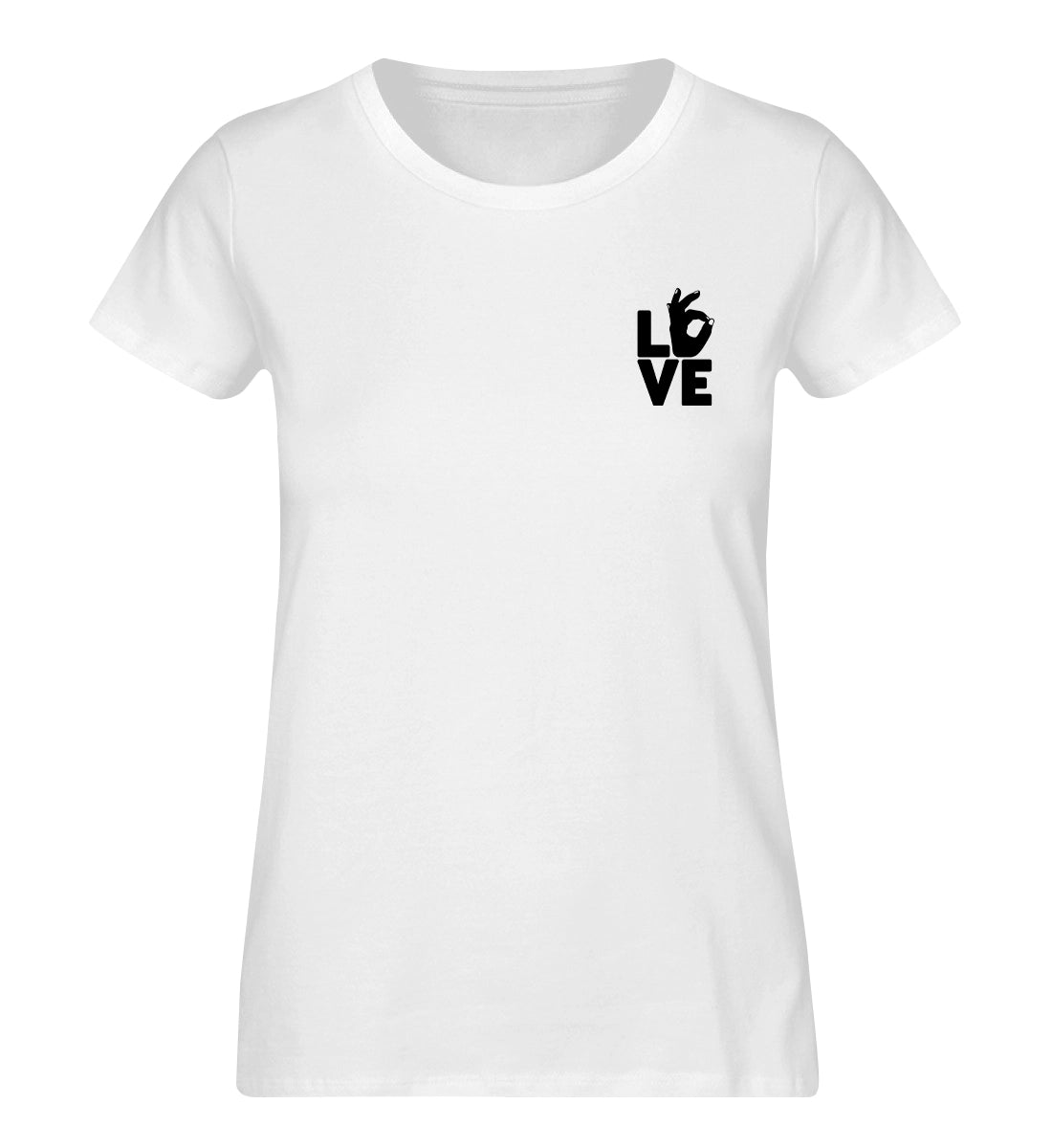 Love - 100 % Bio Frauen T-Shirt