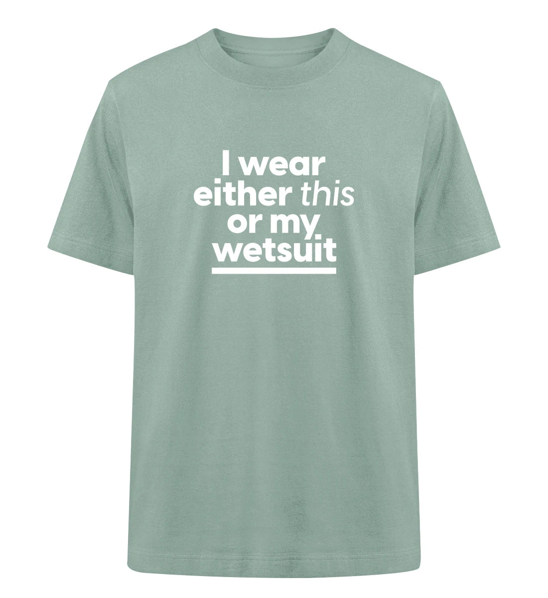 Wetsuit - 100 % Bio Oversized T-Shirt