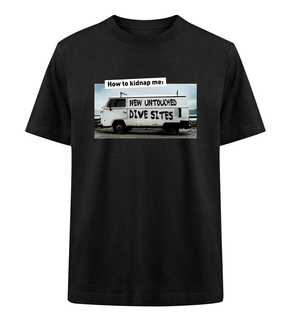 Untouched Dive Sites - 100 % Bio Oversized T-Shirt